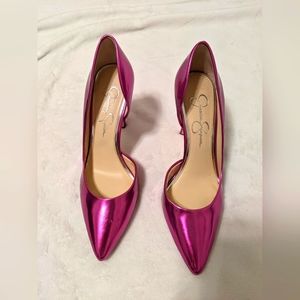 Jessica Simpson Prizma D'Orsay Pump in Fuschia